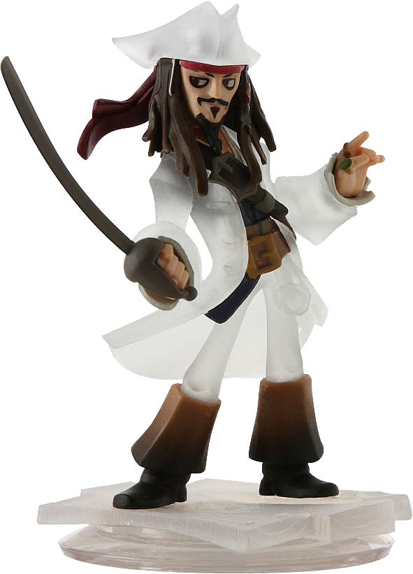 Disney Infinity Jack Sparrow (591x821), Png Download