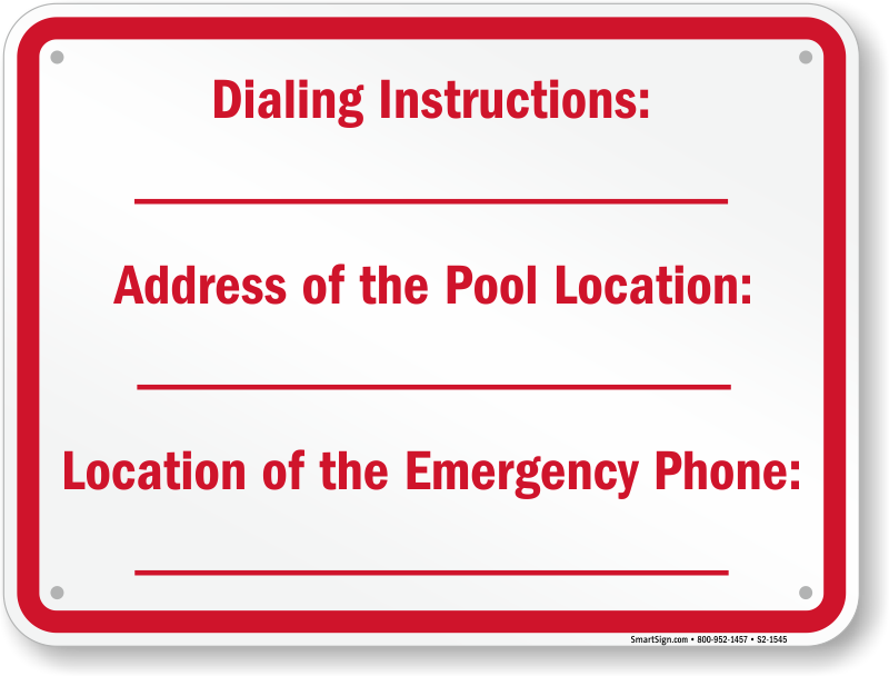 North Carolina Emergency Phone Sign North Carolina - Sign (800x608), Png Download