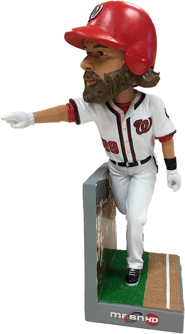 Jayson Werth 8/30/15 Bobblehead Finally Available For - Jayson Werth Bobblehead 2016 (600x1085), Png Download