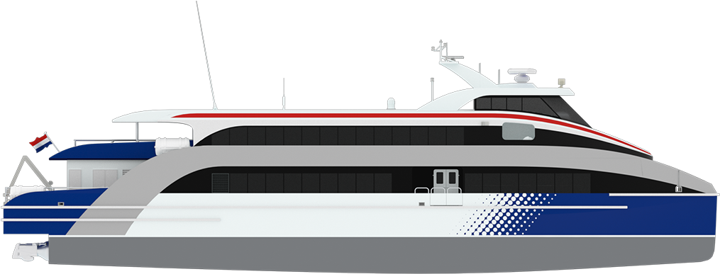 Available With Servogear Controllable Pitch Propellers - Ferries Png (1300x575), Png Download