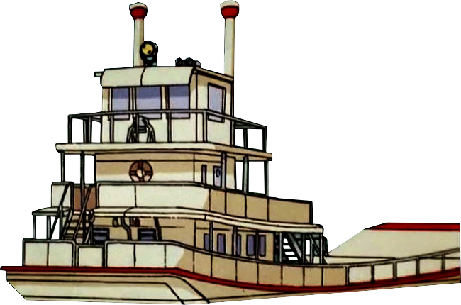 Moonscar Island Ferry - Scooby Doo Zombie Island Ferry (650x430), Png Download