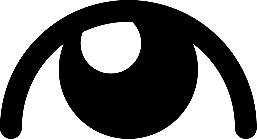 Eye With Shine In Pupil Comments - Circle (981x532), Png Download