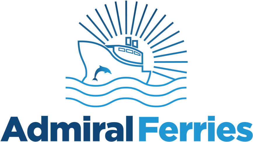 Admiral Ferries Logo-for Light Bg - Graphic Design (1000x667), Png Download