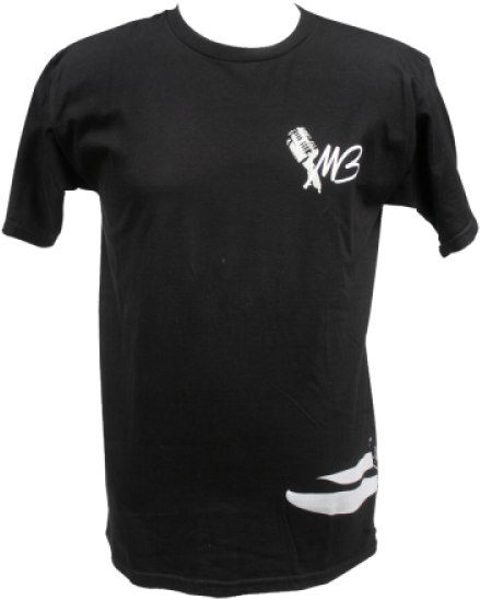 M63516 Spotlight Standing Tshirt 0 - Camiseta Preta Gola Careca (600x600), Png Download