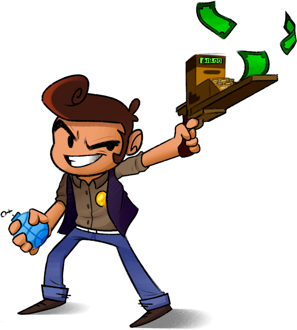 Enter The Gungeon By Drofox5 On Deviantart - Enter The Gungeon Png (1024x1132), Png Download