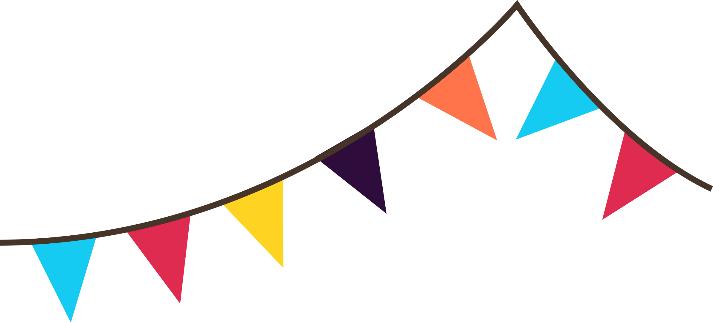 Flags Clip Art - Open House Banner Clip Art (2400x1087), Png Download