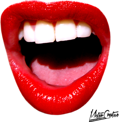 Psd Detail - Open Mouth Transparent Background (392x400), Png Download