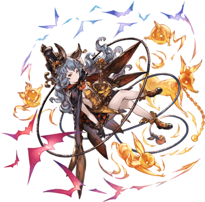 Ferry B - Ferry Halloween Gbf (480x400), Png Download