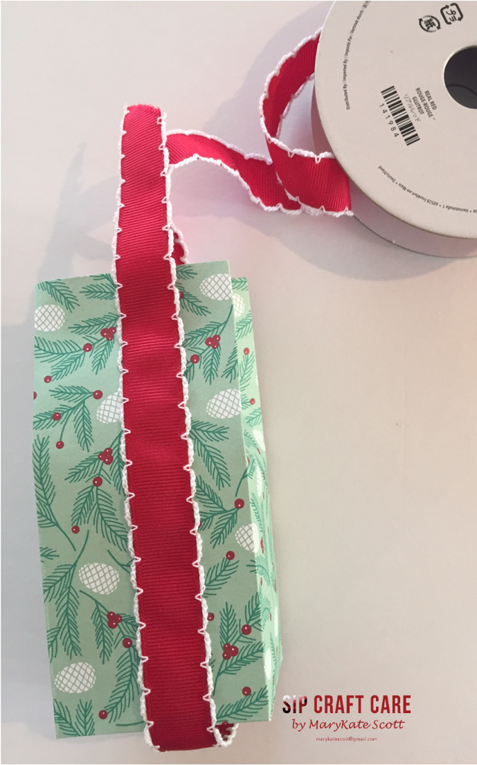 I Wrapped It Around The Long Way, Securing With A Piece - Patchwork (844x1125), Png Download