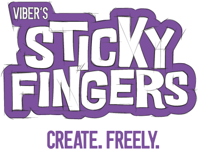 Viber Second Sticky Fingers Initiative Hunts Design - Sticker (401x313), Png Download