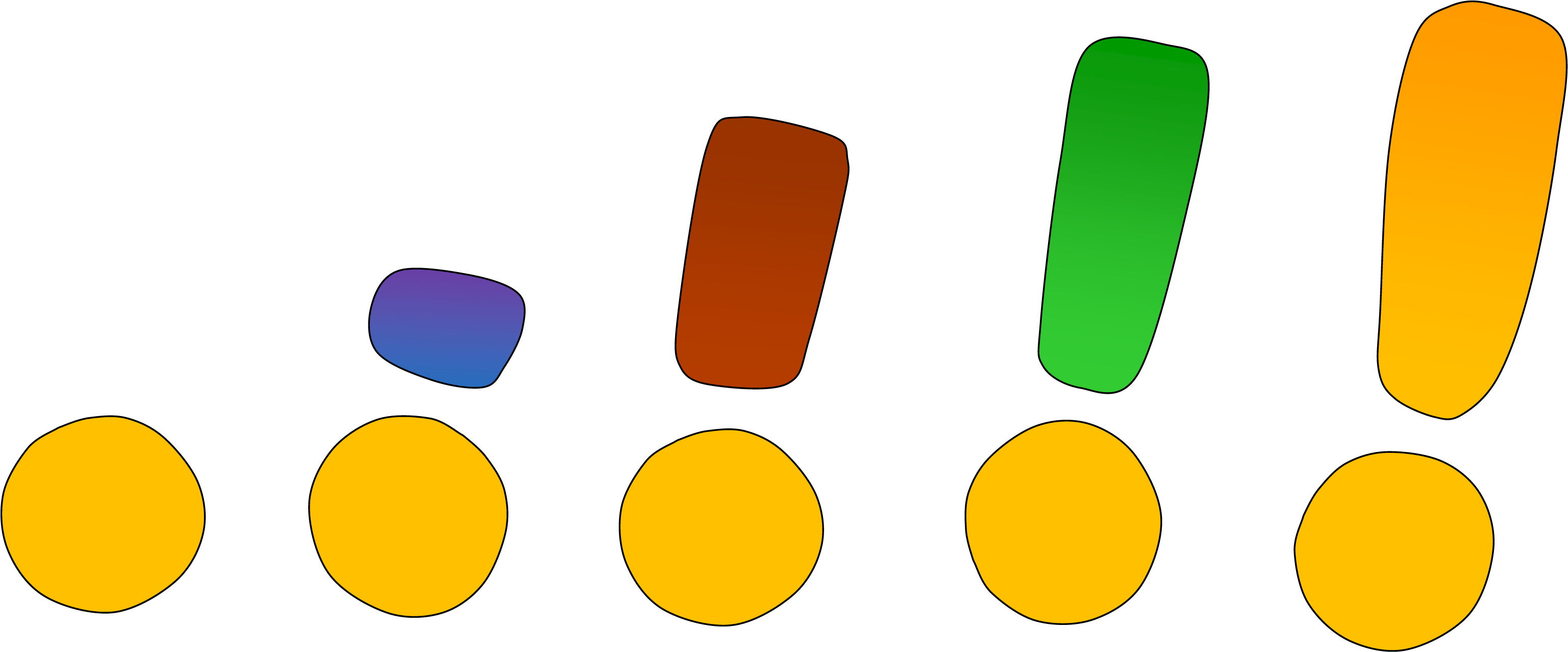 Exclamation Mark Download - Points D Exclamation (3086x1285), Png Download