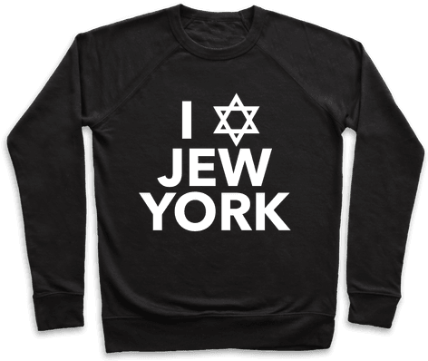 I Love Jew York Pullover - Pennywise And The Babadook (484x484), Png Download