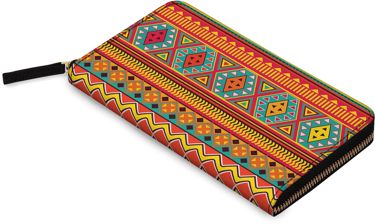 Dailyobjects Aztec Pattern Women's Classic Wallet Buy - Pattern (1429x900), Png Download