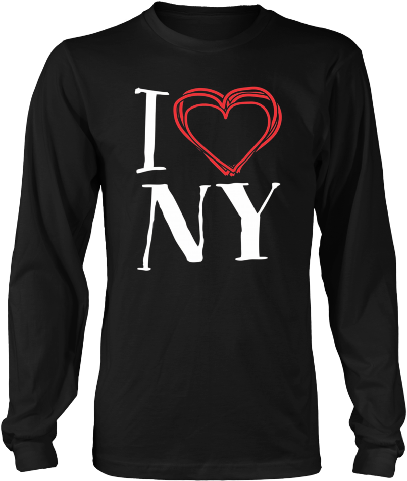 I Love Ny - Nirvana Long Sleeve Shirt (960x960), Png Download