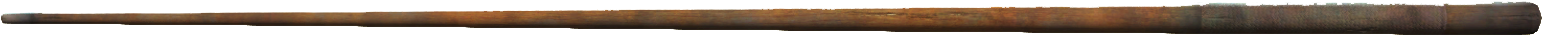 Fallout4 Pool Cue - Hardwood (1695x425), Png Download