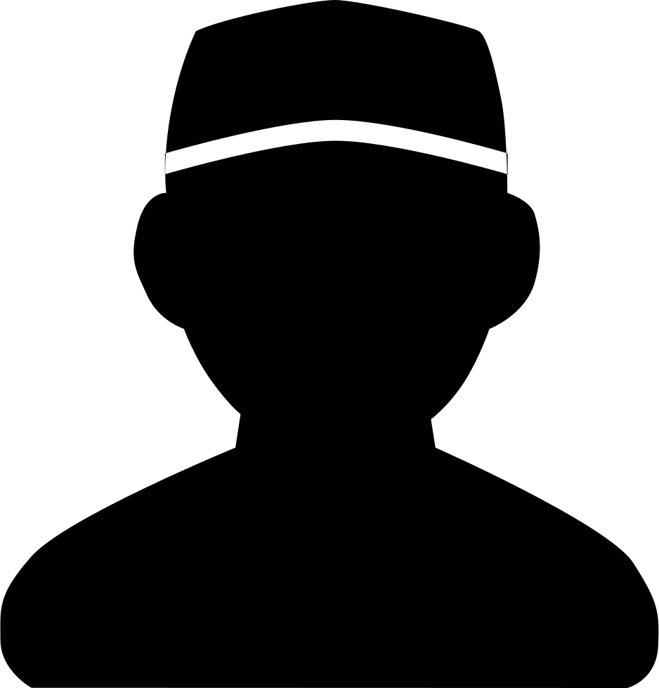 Png File - Silhouette Visage Homme Face (938x980), Png Download
