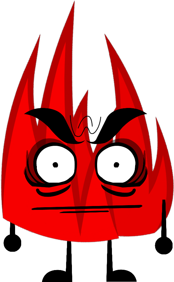 Evil Grassy - Evil Versions Of Bfdi Characters (775x1144), Png Download