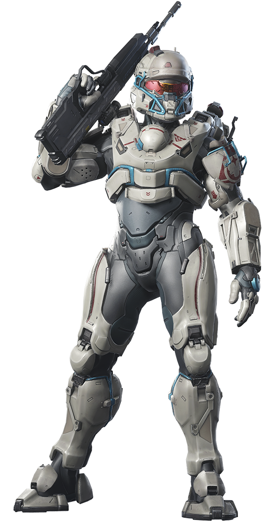 Mjolnir Powered Assault Armor/technician - Halo 5 Osiris (550x1080), Png Download