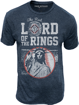 Real Lord Of The Rings - Yankees Lord Of The Rings (349x476), Png Download
