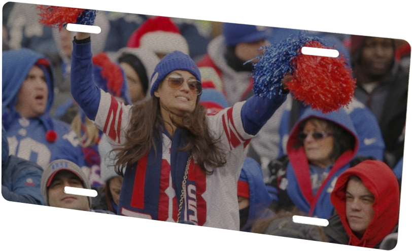 New York Giants Custom Metal Photo - Metal (1024x768), Png Download