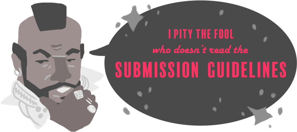 Mr T Submit - Illustration (1000x476), Png Download
