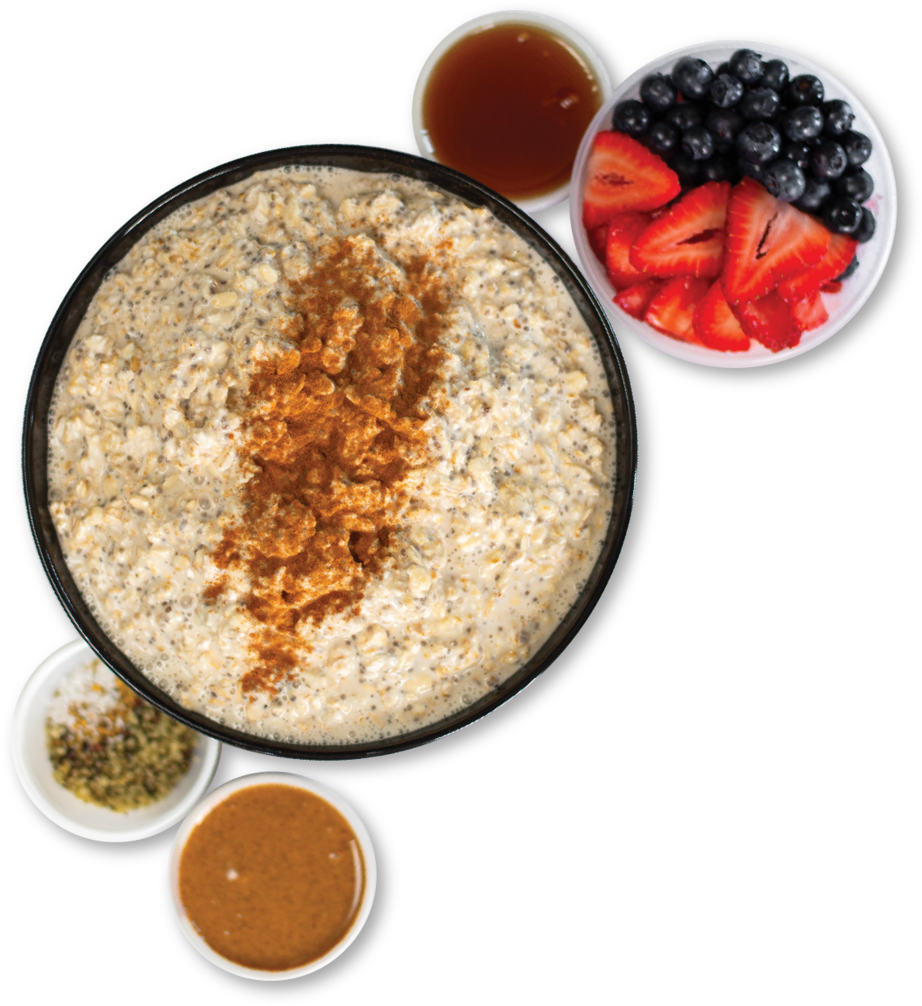 Catering Overnight Oats - Superfood (1000x1113), Png Download