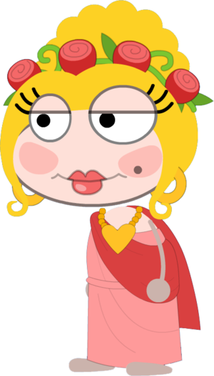 Aphrodite - Greek Gods Poptropica (300x528), Png Download