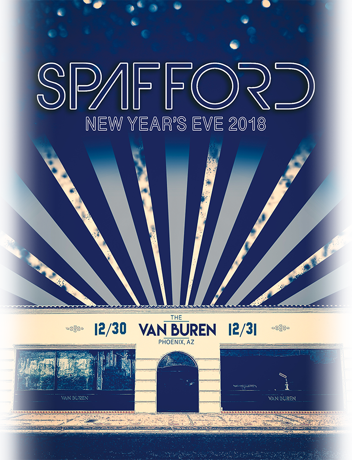 Spafford New Year's Eve - The Van Buren (720x939), Png Download