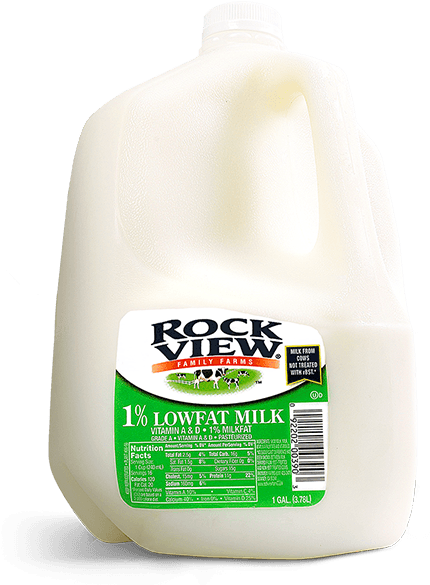 1percentmilkgallon - Rock View Green Milk (450x586), Png Download