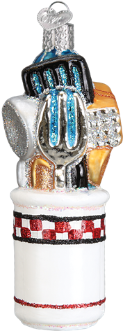 Kitchen Utensils Christmas Ornament Personalized (516x516), Png Download