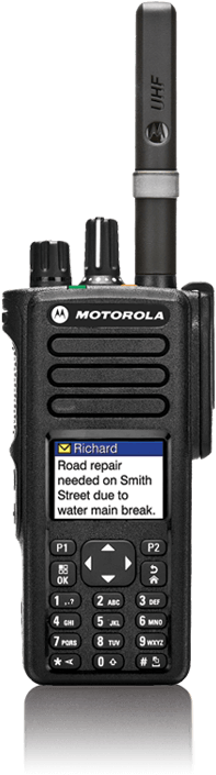 Motorola Xpr - Motorola Dp4801 (206x738), Png Download