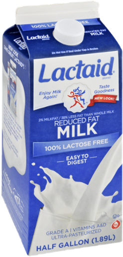 Lactose Free Milk Fat Free (600x600), Png Download