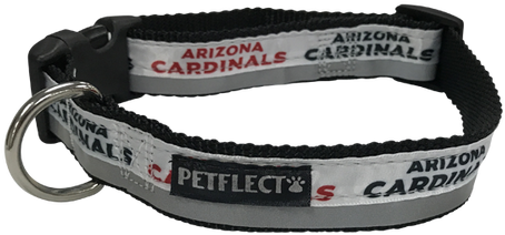 Arizona Cardinals Dog Collar - Dog Collar (500x268), Png Download