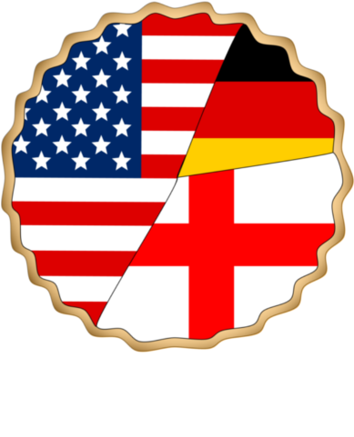 Cafepress Woman Golfer American Flag Sticker Square (550x550), Png Download