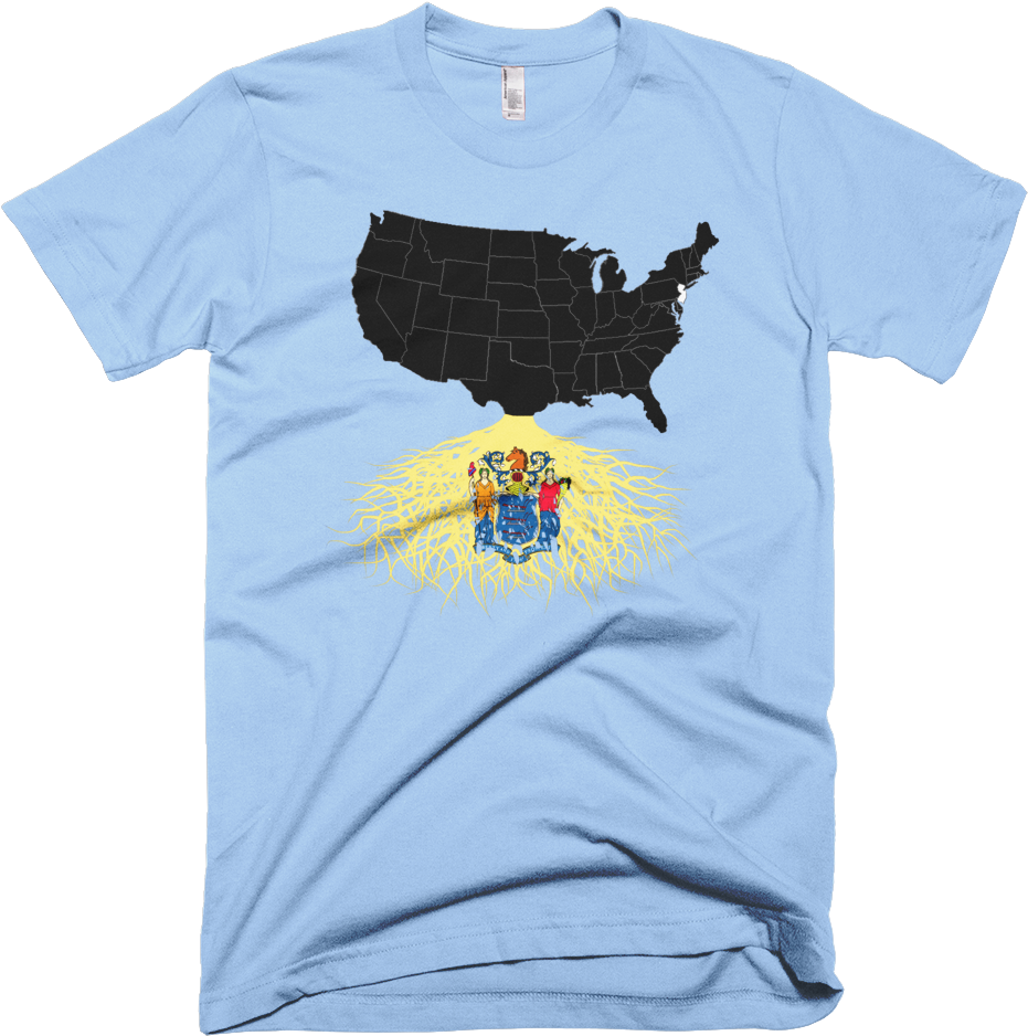 New Jersey Roots - Musician T Shirt Designs (1000x1000), Png Download
