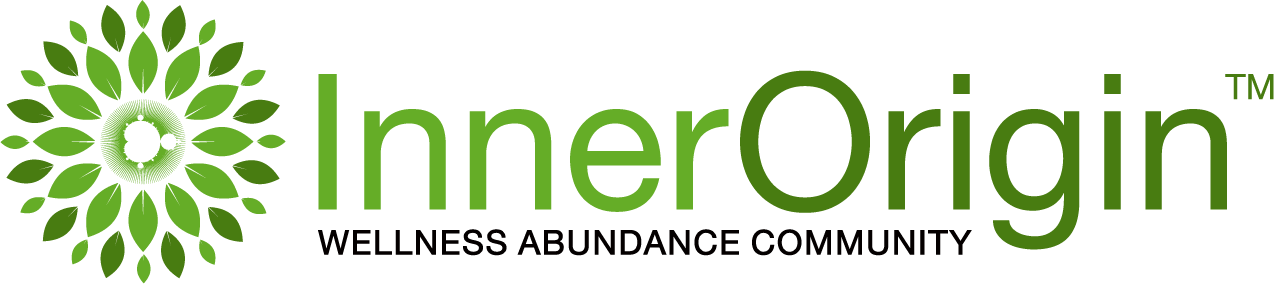 A Wellness Abundance Community - Inner Origin Logo Png (1274x284), Png Download