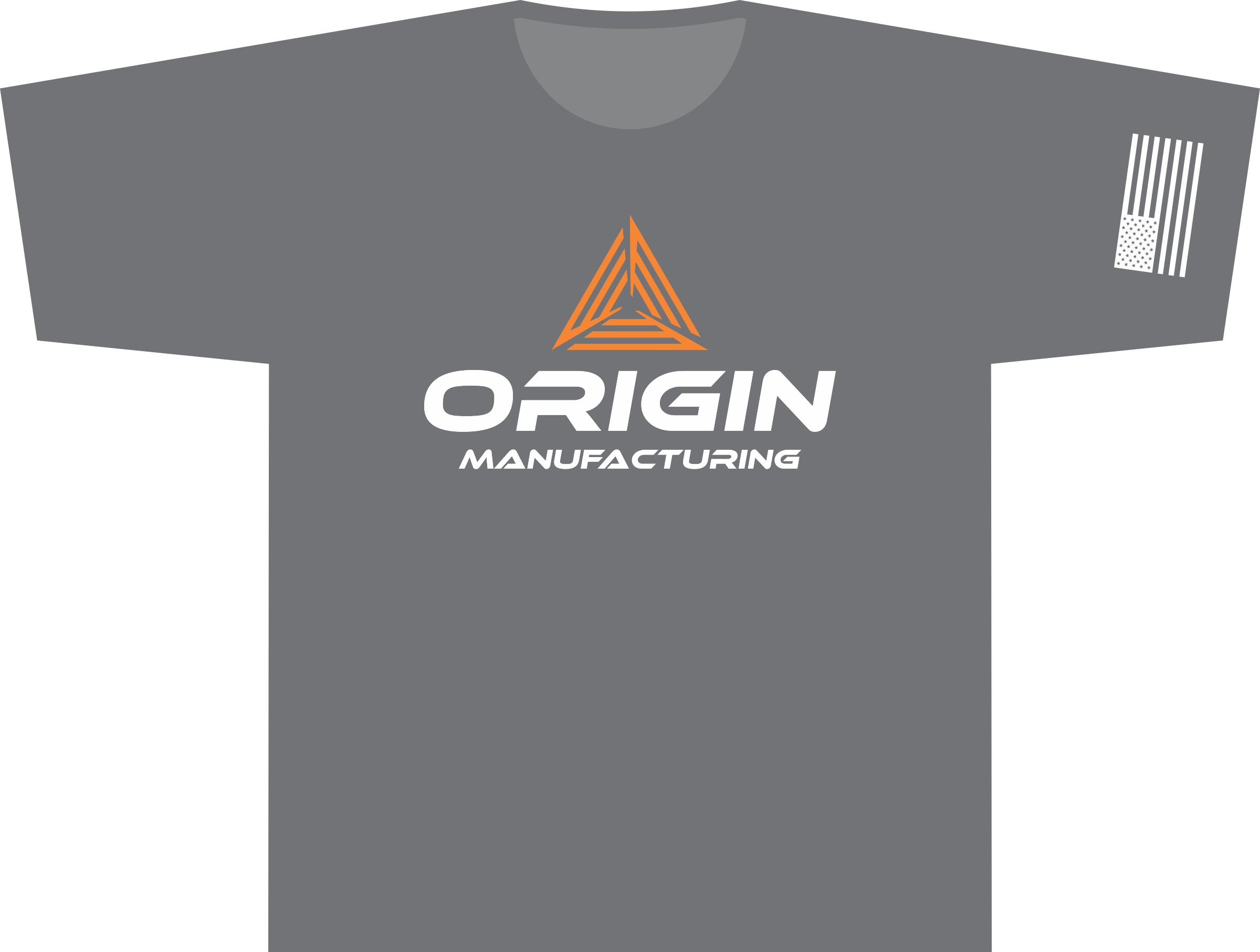 Origin Manufacturing Logo T-shirt (2400x1814), Png Download