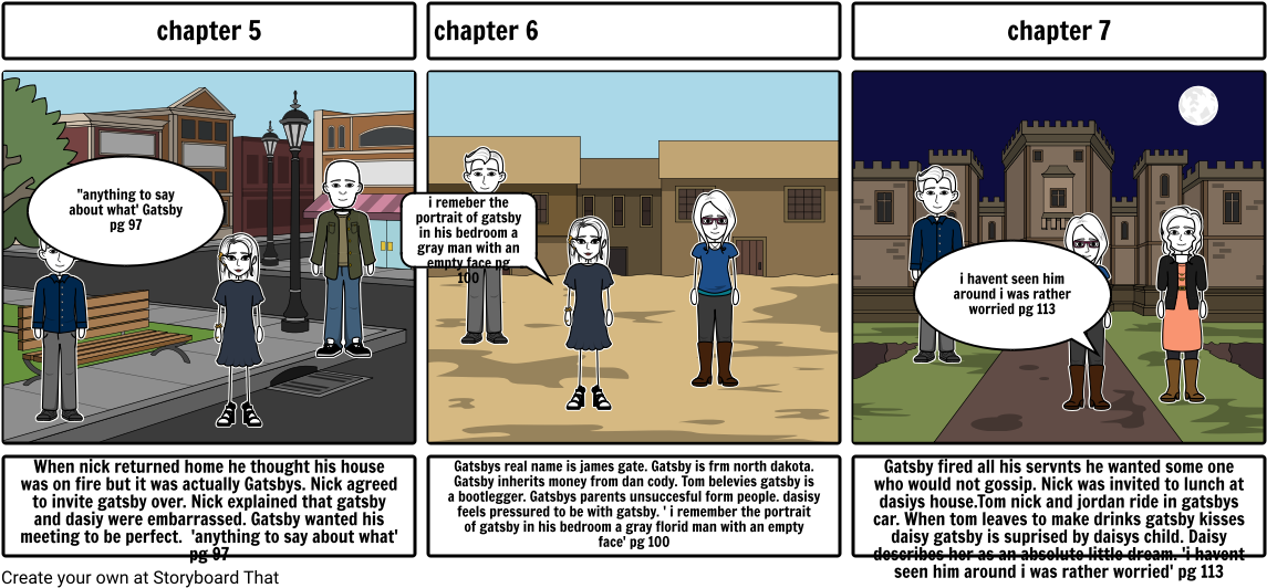 Chapter 5,6,7 Storyboard - Comics (1164x549), Png Download