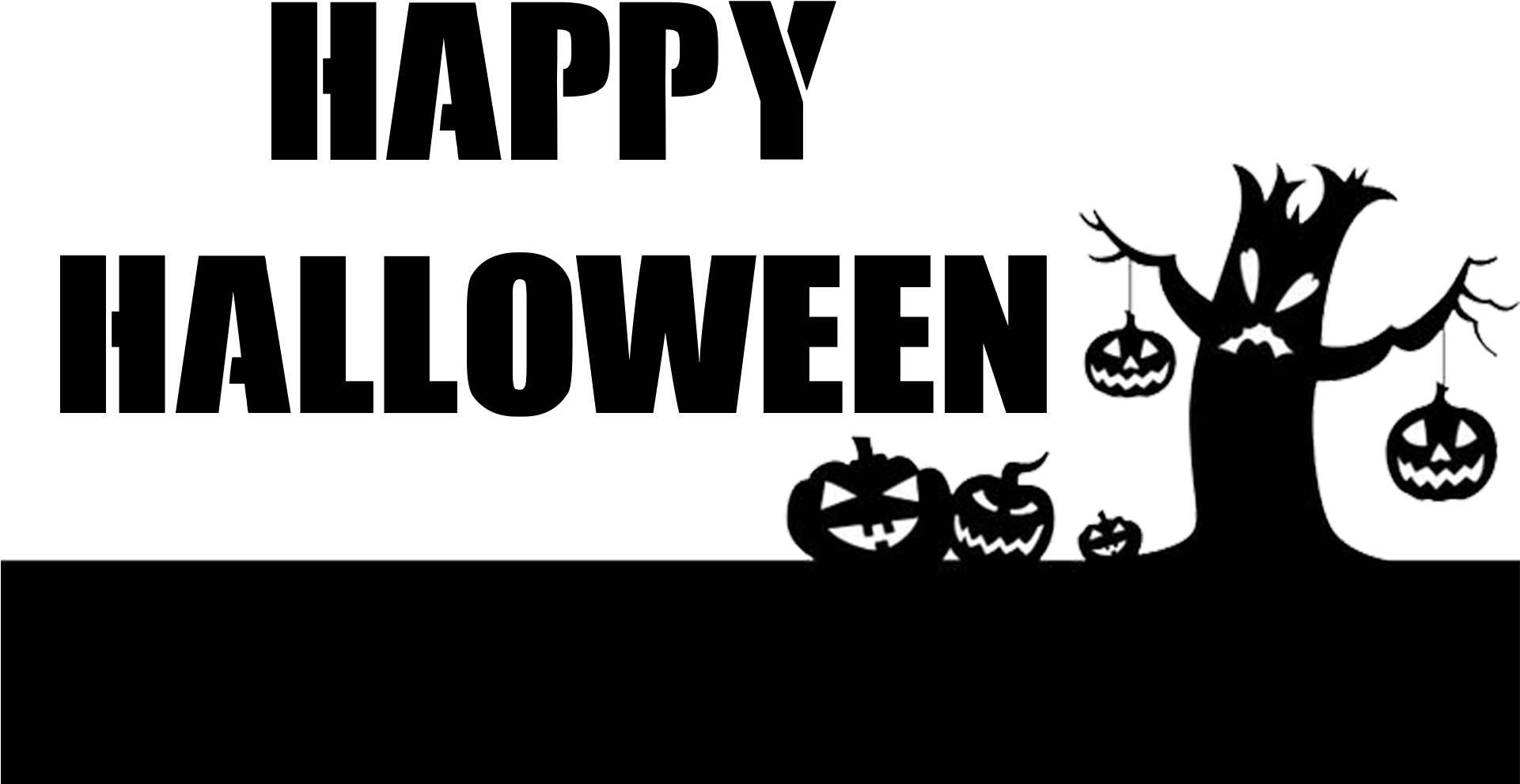 You Ve Been Booed Sign Black And White (1920x1068), Png Download