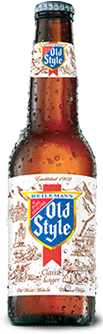 Year Round - Old Style Beer Bottle (350x350), Png Download