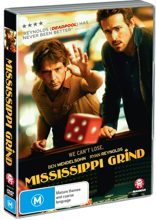 Mississippi Grind - Mississippi Grind (ryan Reynolds) Dvd (516x724), Png Download