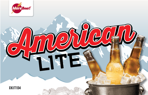 American Lite Ale - More Beer (500x500), Png Download