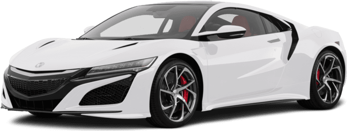 2018 Acura Nsx - Acura Nsx 2017 White (700x350), Png Download