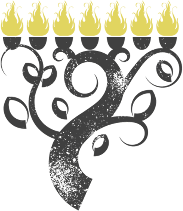 Faith Of Messiah Ministries - Menorah (667x777), Png Download