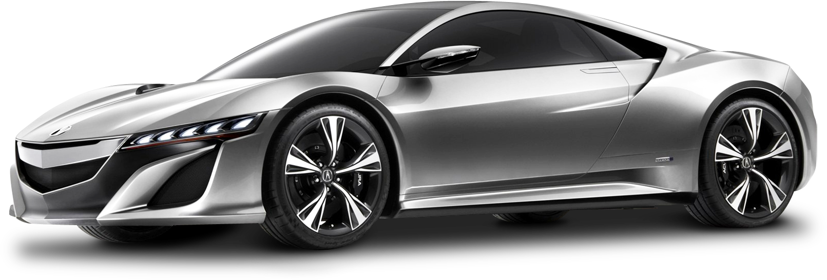 2018 Acura Nsx Green (1720x622), Png Download