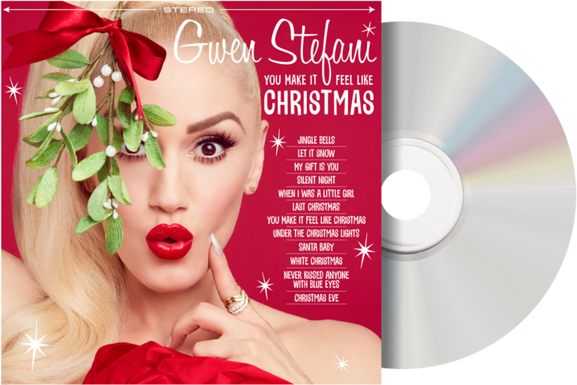 You Make It Feel Like Christmas Cd - Gwen Stefani Christmas Vinyl (1024x1024), Png Download