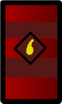 Oil Barrel - Traffic Sign (400x496), Png Download
