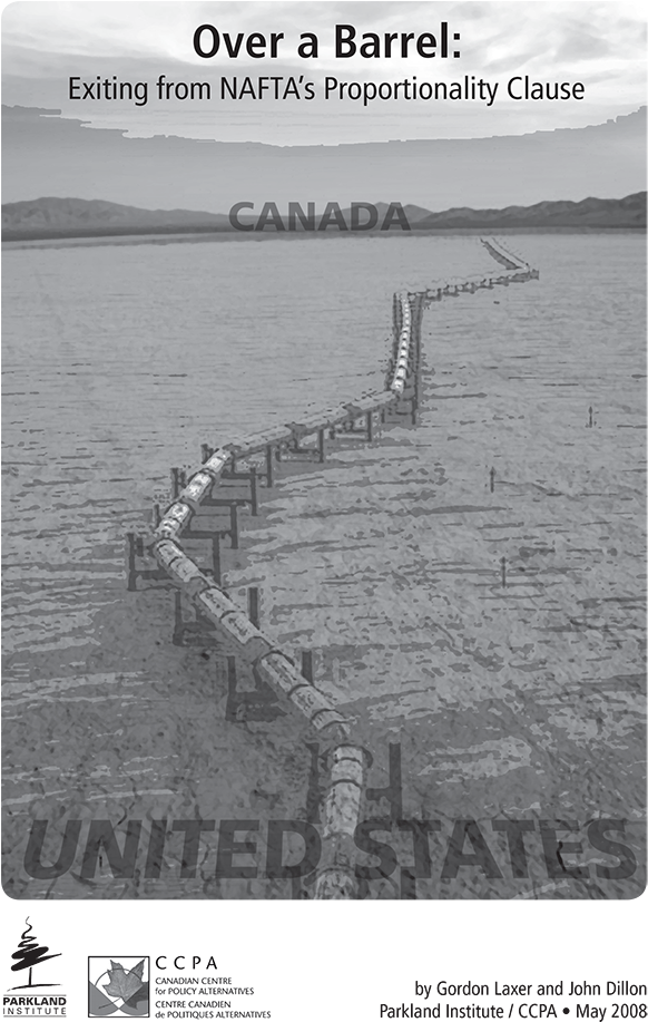 Over A Barrel - Over A Barrel: Exiting From Nafta's Proportionality (600x919), Png Download