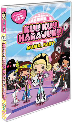 From The Mind Of Gwen Stefani Comes The World Of Kuu - Kuu Kuu Harajuku: Music Baby! (299x510), Png Download