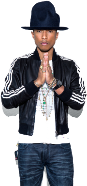 Pharrell Williams Free Download Png - Pharrell Png (600x400), Png Download